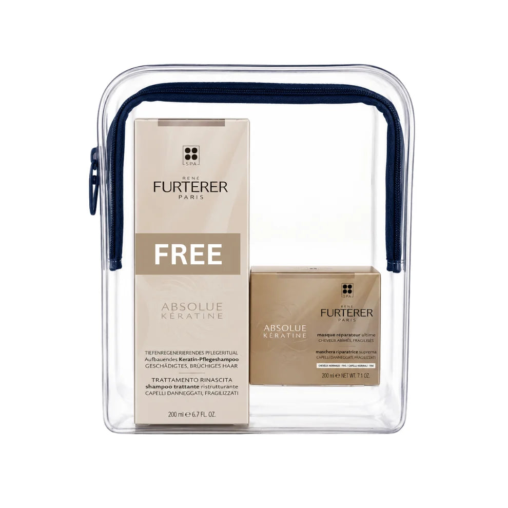 FREE Rene Furterer Absolute Keratine Repairing Shampoo 200 Ml WIth your Rene Furterer Absolute Keratine Repairing Mask 200 Ml Purchase